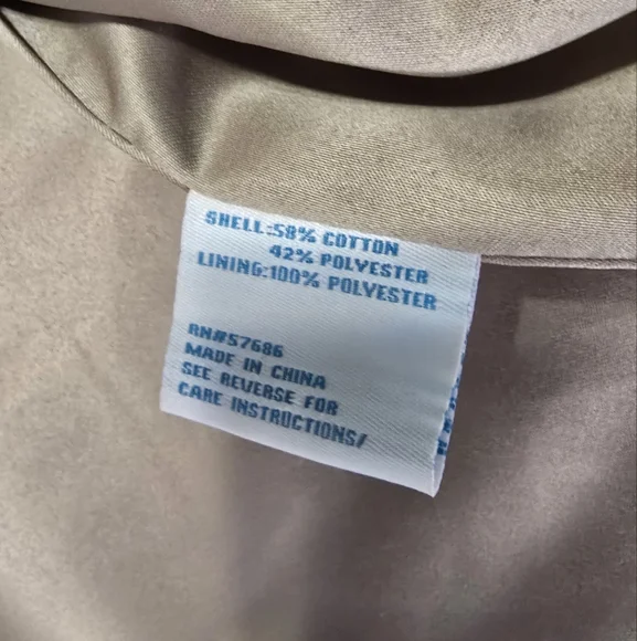 C&C California Light Tan Trench Coat - Picture 11 of 11